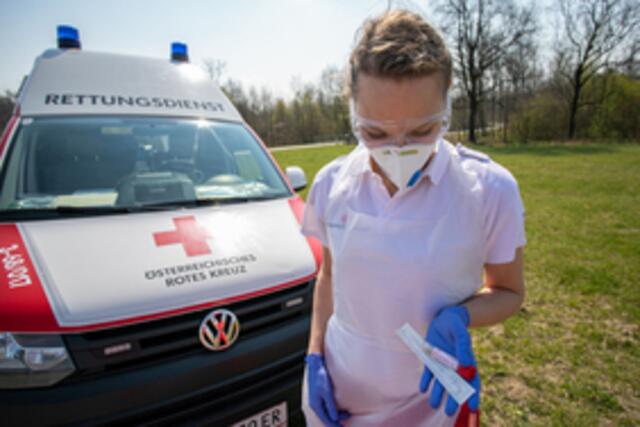 Testungen standen an der Tagesordnung.  | Foto: RK NÖ