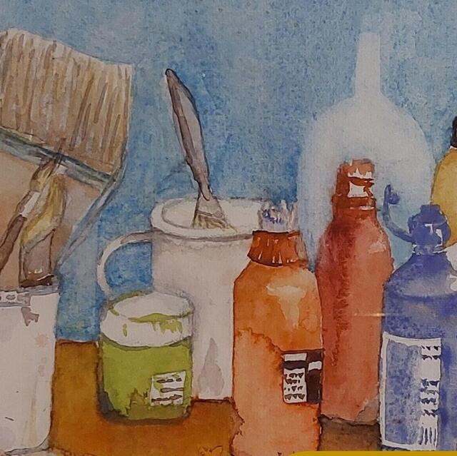 Die Werke von Lehecka sind farbenfroh und ausdrucksstark.  | Foto: Ulli Lehecka