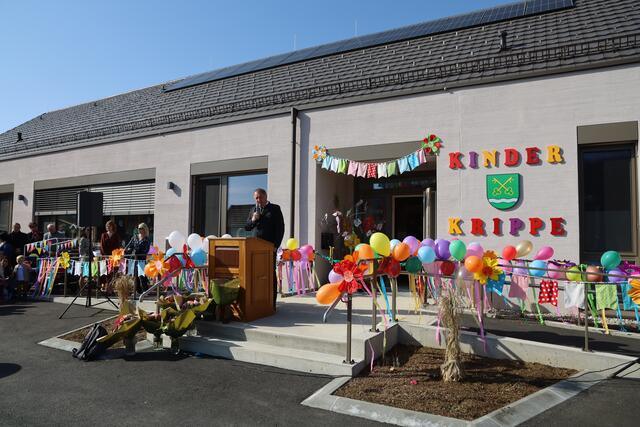 Bürgermeister Reinhold Ebner am Wort | Foto: Schleich