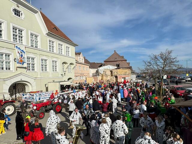 Faschingsumzug in Marbach