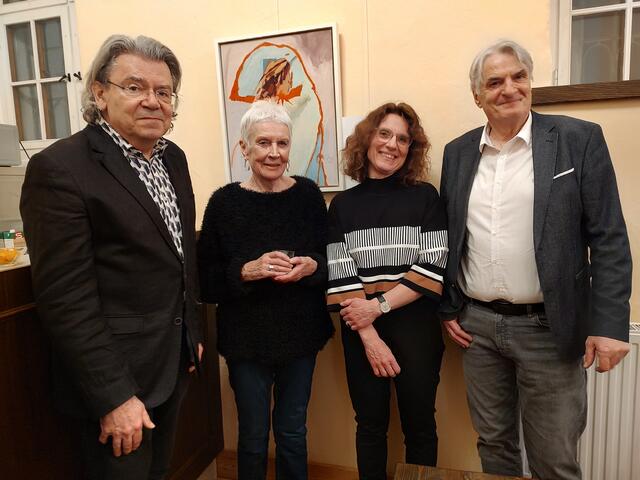 Manfred Pfeiffer, Gertraud Siegel, Heidi Korzil, Norbert Rass | Foto: Karl Kreska