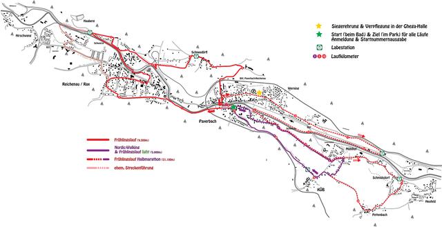 Achtung: der Zieleinlauf für Starter der Classic-, Light- und Halbmarathon-Strecken erfolgt nicht mehr über die Brücke beim Payerbacher Hof. | Foto: privat