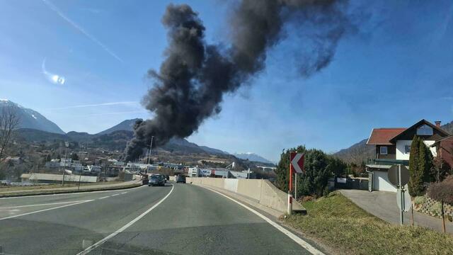 Die Löschung konnte nur unter schweren Atemschutz stattfinden. | Foto: Peter Kleinrath