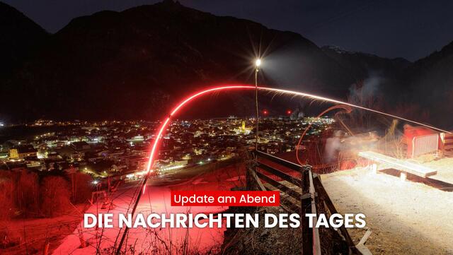 Mit dem MeinBezirk "Update am Abend" erfährst du, was heute in Tirol los war. Das sind die wichtigsten Nachrichten aus Tirol. | Foto: MeinBezirk Tirol / Preschern