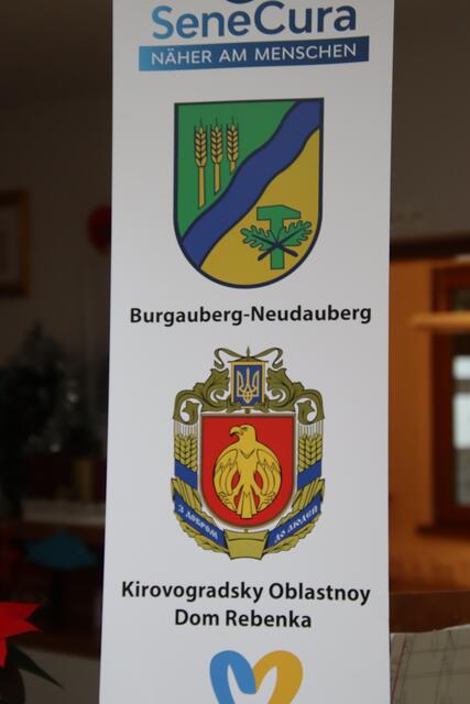 Die durch die Vertriebenen entstandene Verbindung zwischen der Gemeinde Burgauberg-Neudauberg und dem Oblast Kirowograd ist unübersehbar. | Foto: Martin Wurglits