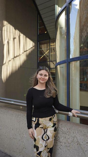 Elena Hofer wurde zur Spitzenkandidatin für die ÖH-Wahl an der Universität Wien gekürt. | Foto: zVg