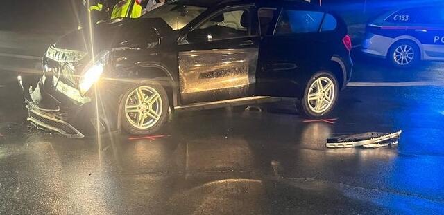 Das Fahrzeug nach dem Unfall. | Foto: Freiwillige Feuerwehr Grafenstein