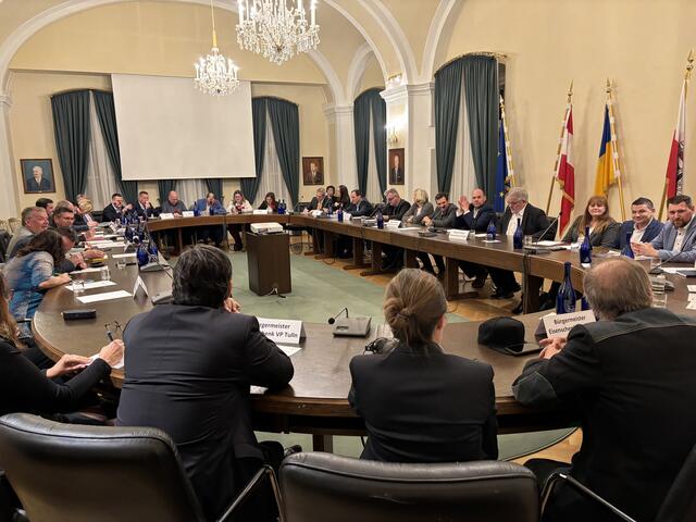 Die konstituierende Sitzung in Tulln. | Foto: Victoria Edlinger