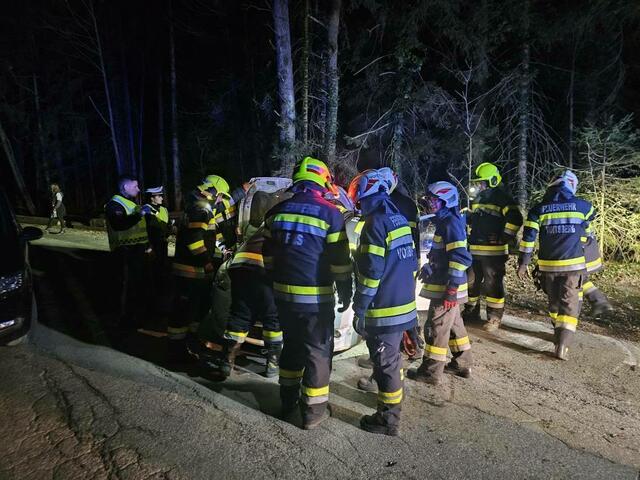 Die Feuerwehrleute waren mehr als eine Stunde im Einsatz. | Foto: FF Krems