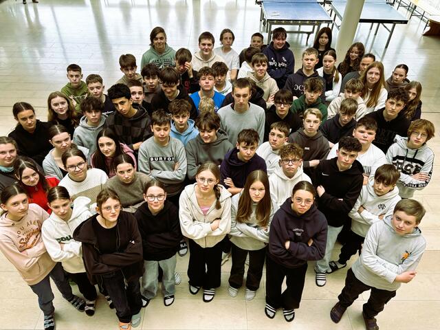 Ein Gruppenbild der SMS Zwettl mit den neuen Ersthelfern. | Foto: SMS Zwettl