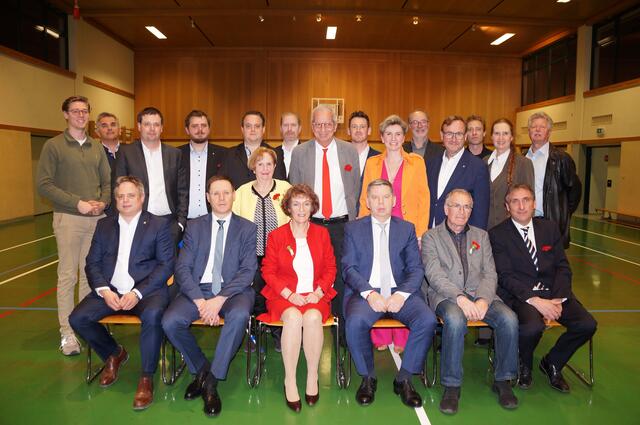 Der neu-gewählte Gemeinderat. | Foto: Birgit Schmatz