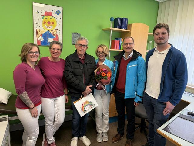 Liebevoller Abschied vom Ärzteehepaar Tomantschger nach 42 Jahren im Dienst. | Foto: SPÖ