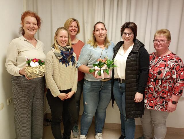 Der neue Vorstand der Dorferneuerung Rastenfeld von links: Ute Weiß, Stefanie Koppensteiner, Manuela Dornhackl, Nicole Assfall, Marina Kröpf, Hermi Ebner | Foto: Marktgemeinde Rastenfeld