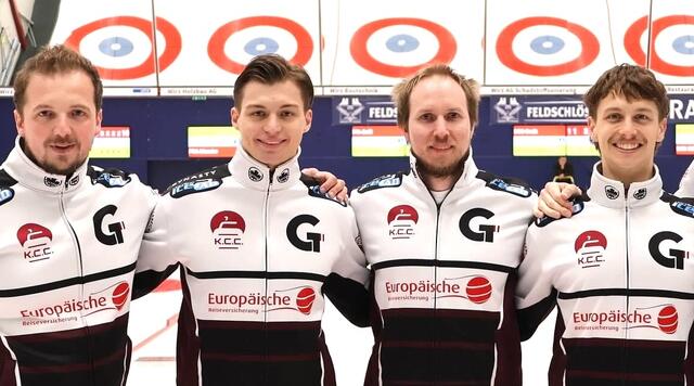 EM-Team 2024 mit Mathias Genner, Jonas Backofen, Martin Reichel, Florian Mavec. | Foto: Team Genner