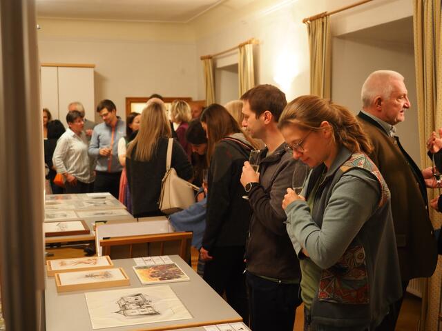 An den 21 Ausstellungstagen wurden ungefähr 770 Besucherinnen und Besucher gezählt. | Foto: Bastl