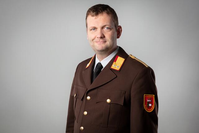 Christoph Pongratz ist Bezirksfeuerwehrkommandant im Tennengau.  | Foto: Bezirksfeuerwehr Tennengau