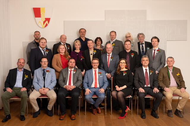 In Leopoldsdorf wurde der neue Gemeinderat konstituiert.