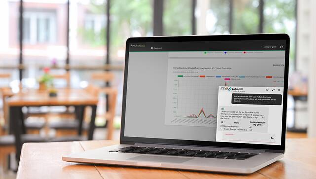 Der neue KI-Chatbot „Mocca“ vom Hersteller ventopay soll den Großküchenbetrieb erleichtern. | Foto: ventopay