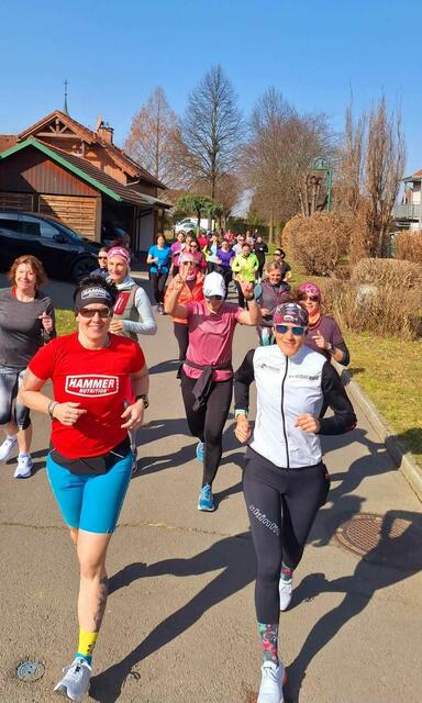 Am 22. März geht es für die Frauen beim Vulkanland-Fühlingslauf an den Start. Sie durften bereits vorab die Strecke besichtigen. | Foto: Nicole Schawill