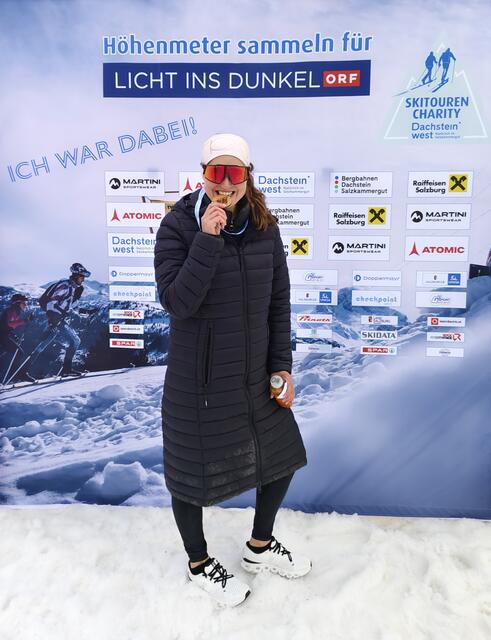 Janine Immler belegte den dritten Platz im Damenbewerb. | Foto: Immler