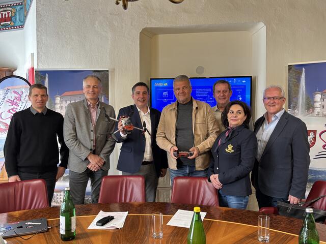 Georg Oberzaucher, Christian Preiml, Christoph Staudacher, Gerhard Köfer, Thomas Schäfauer, Christine Sitter und Karl Lessiak | Foto: MeinBezirk.at