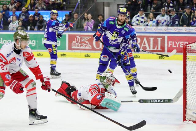 Im Heimspiel heißt es noch einmal alles geben und für den Sieg kämpfen. | Foto: VSV/Krammer