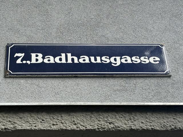 Die Badhausgasse soll umgestaltet werden.  | Foto: Salme Taha Ali Mohamed/MeinBezirk