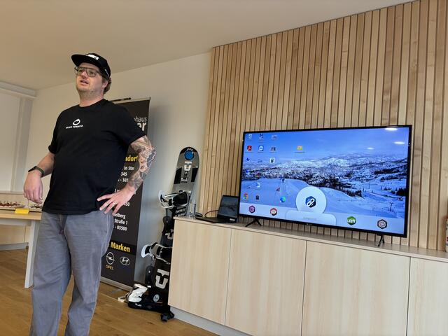 Markus Schmidhofer berichtet von seinen Erfolgen. | Foto: Verderber