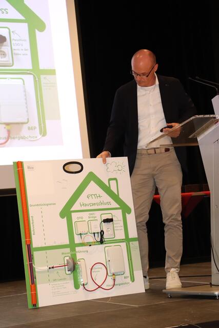 Magenta plant in Kalsdorf den Glasfaser-Ausbau. Von Schrankzentralen beim Johann Pauker-Weg (zwischen Schulzentrum und Billa) und in der Koralmstraße (Spar Süd) können interessierte Haushalte an das schnelle Internet angeschlossen werden.  | Foto: Edith Ertl