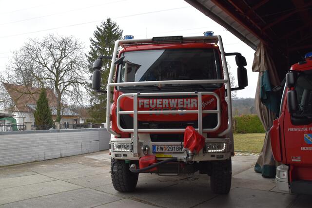 Das Waldbrandfahrzeug in Enzesfeld war bereits in Frankreich bei einem Einsatz dabei. | Foto: Preineder