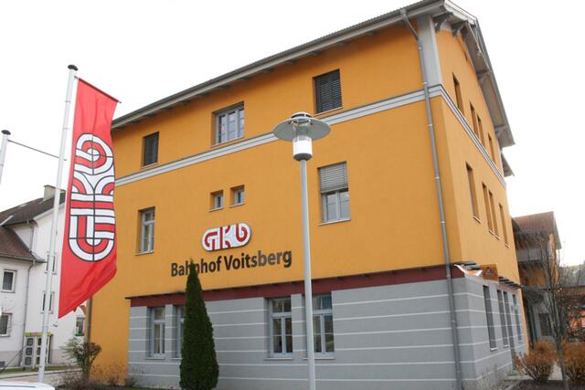 Auch der Voitsberger Bahnhof wird im Zuge der Elektrifizierung adaptiert. | Foto: Almer