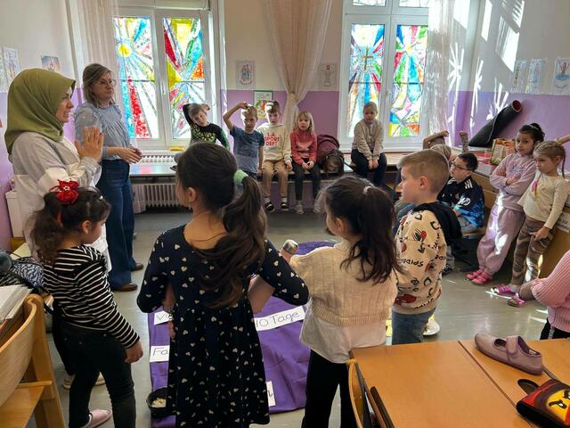 Zum Beginn der Fastenzeit fand an der Volksschule Seegraben eine gemeinsame Informationsstunde über die Fastenzeit in verschiedenen Religionen statt. | Foto: Volksschule Seegraben