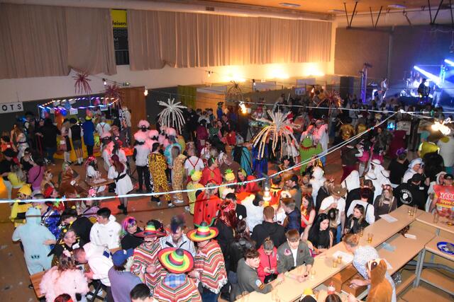 "Die Fürsten" heizten beim Maskenball ordentlich ein. | Foto: Johann Jos