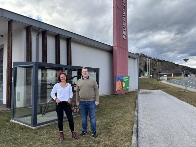 Petra Saje arbeitet am Gemeindeamt, Florian Plenkusch ist bei der Feuerwehr. | Foto: MeinBezirk