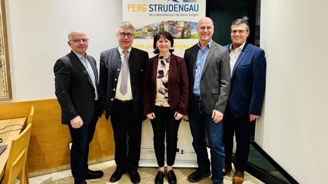 Prinz, Reingruber, Payreder, Zaussinger, Hinterdorfer. | Foto: Leader-Region Perg-Strudengau