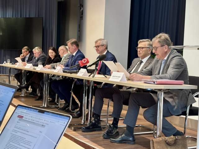 Präsentation des Wahlergebnisses der WKS-Wahl Salzburg 2025. | Foto: Carmen Kurcz