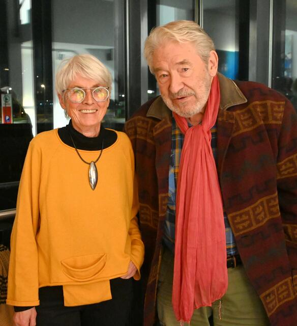 Die ehemaligen Vereinsvorsitzenden Margret Joch und Gerhart Weihs