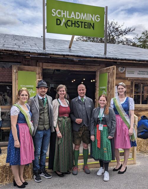 Auch eine Delegation aus Schladming-Dachstein ist beim Steiermark-Frühling präsent. | Foto: Steiermark Frühling