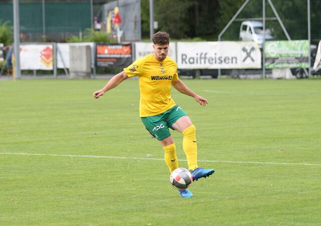 Geht's nach dem Verband, wird der SV Haiming mit Sturmtank Julius Perstaller im Cup nicht mehr gegen Volders spielen. | Foto: Peter Leitner