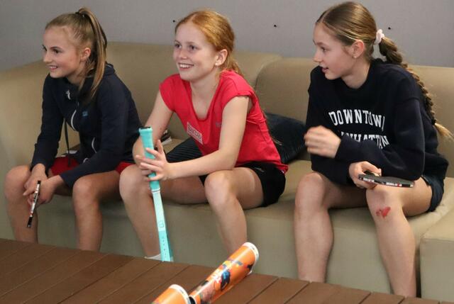 Die Vorfreude auf die Siegerehrung im Doppel | Foto: Gerhard Langmann