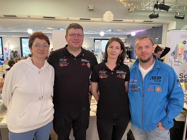 Christa Lehner, Roland Kerschbaum, Elisabeth Gnadenberger und Michael Wurzenberger  | Foto: Franziska Führer