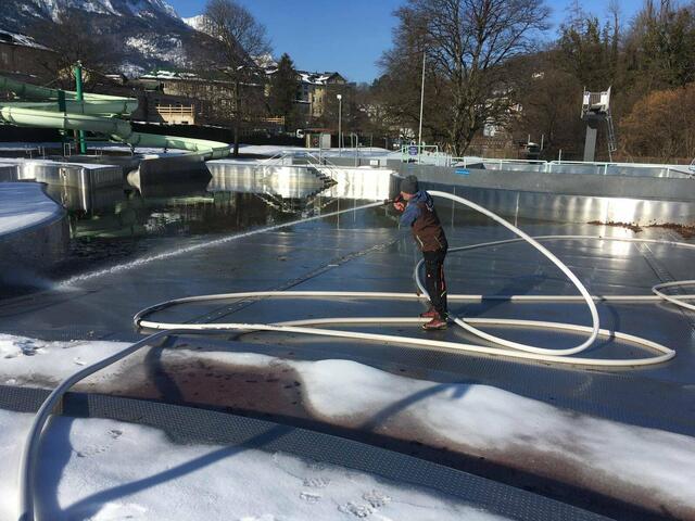 Aktuell wird das Parkbad in Bad Ischl auf Vordermann gebracht. | Foto: Naturfreunde Bad Ischl
