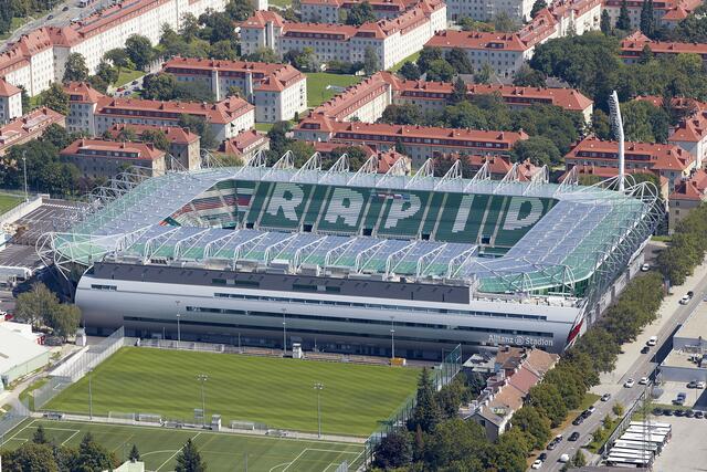 Im Allianz Stadion treffen Sonntagabend der SK Rapid Wien und der GAK aufeinander.  | Foto: SK Rapid