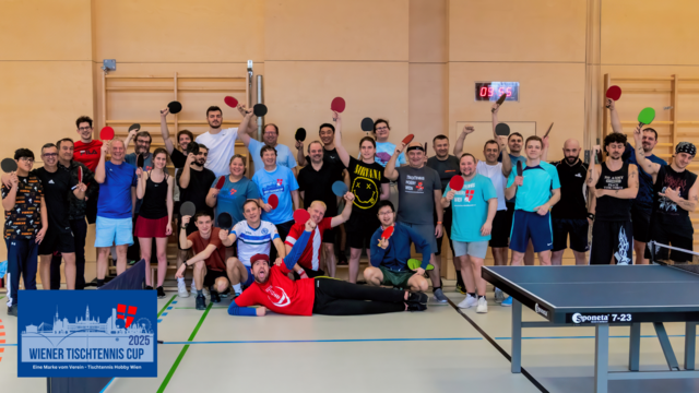 Pure Tischtennis-Leidenschaft beim 2. Event des Wiener Tischtennis Cups 2025 – mitreißende Matches und begeisterte Spielerinnen und Spieler! | Foto: Tischtennis Hobby Wien