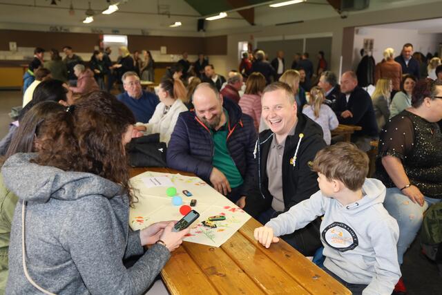 Beste Stimmung bei den Familien