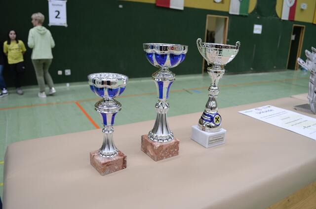 Pokale von der Raiffeisenbank Eferding | Foto: Handballclub Eferding