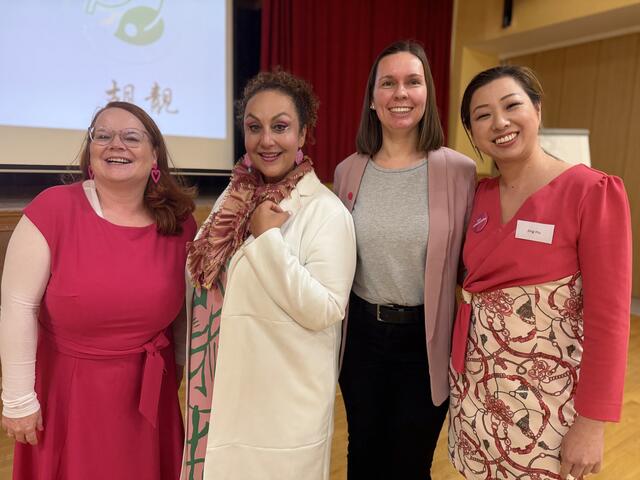 Cornelia Pfeiffer-Janisch, C&amp;C Agency, Tatjana Lackner, Schule des Sprechens, Nadine Marx, Fraktionsvorsitzende NEOS Strasshof, Jing Hu, Pharmazeutin. | Foto: NEOS