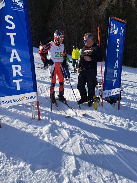 Ernst Sommer ging bei den Alpinbewerben an den Start. | Foto: SOÖ