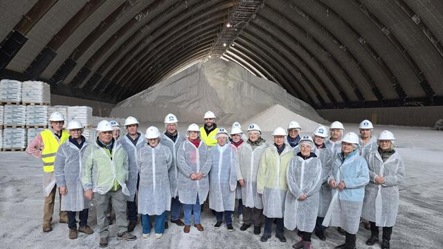 Ein spannender Einblick in die Salzproduktion für die Ebenseer.