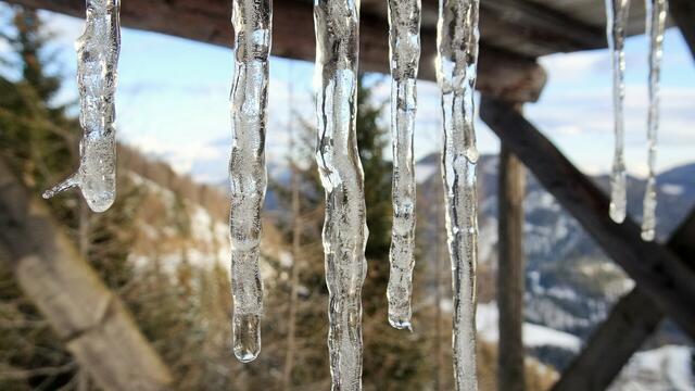 Rätsellösung - Bild 2 ... Eiszapfen | Foto: © Silvia Plischek